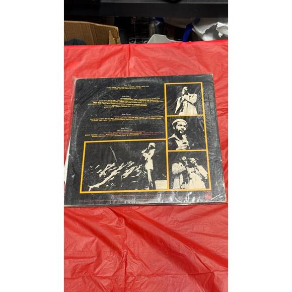 Marvin Gaye – Live at the London Palladium 2LP Vinyl 1977 Tamla Untested - Picture 7 of 7
